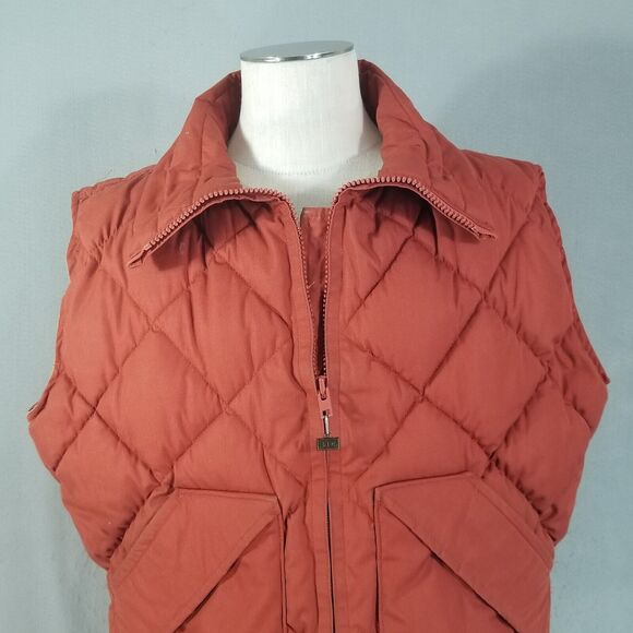 Walls blizzard-pruf puffer vest men’s xl extra large Rust orange vintage USA - Picture 2 of 12